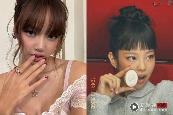 2025“显白美甲”款式范本合集！黄皮肤首选这色、酒红色法式连Lisa、Jennie都在做！ 最新 图1张